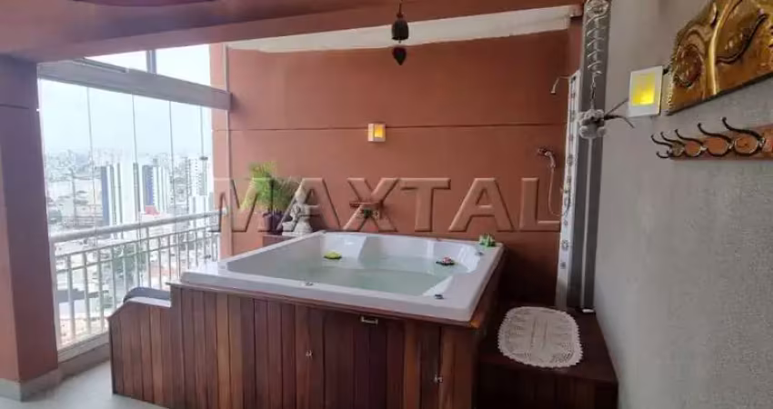 Cobertura penthouse à venda, com sacada, 02 dormitórios, sendo 01 suíte, na vila prudente.