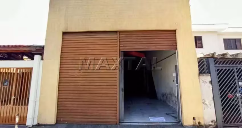 Galpão comercial de 161m² para locação em santana com mezanino e depósito.