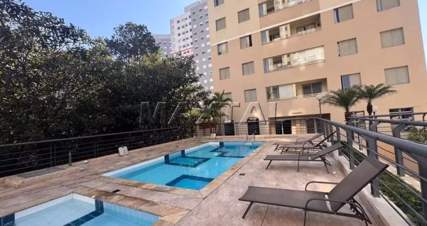 Apartamento para locação no bairro imirim, de 55 m² , com 2 dormitórios, ar condicionado e 1 vaga.