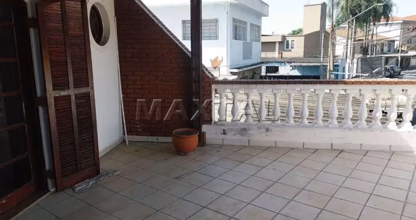 Sobrado para locação com 3 quartos, sendo 1 suíte, 4 banheiros e 2 vagas, no jardim guanca.