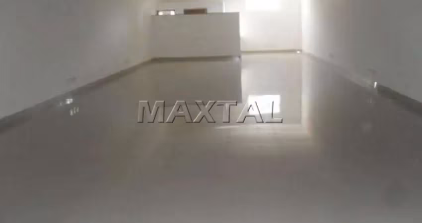 Salão comercial para locação, com 2 banheiros , 3 vagas - chora menino