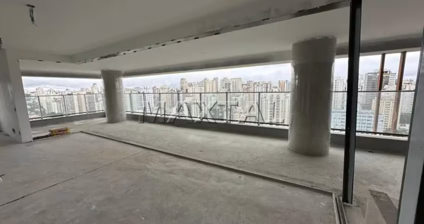 Apartamento á venda, em construção, de 211 m² com 03 suítes e 03 vagas de garagem, no campo belo