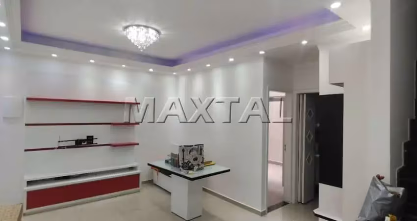 Casa de condomínio para alugar com 110m², 2 quartos, 3 banheiros e 1 vaga de garagem