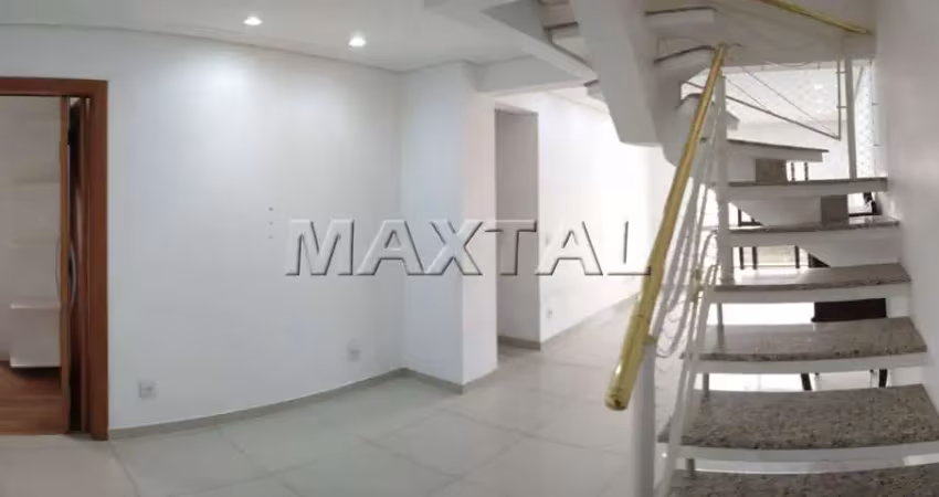 Cobertura para venda no parque mandaqui de 150m², com 3 dormitórios, 1 suíte e 3 vagas de garagem