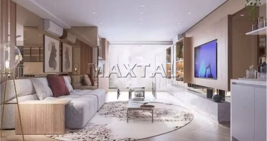 Apartamento com 76 m², com 2 quartos sendo 2 suítes na vila clementino com lazer completo.