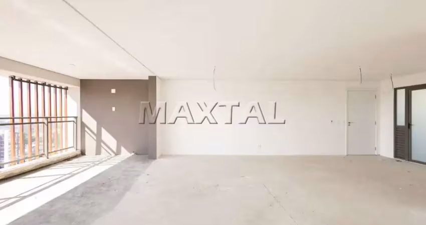 Apartamento com 154m², varanda gourmet e uma vista deslumbrante, 3 suítes e 2 vagas de garagem