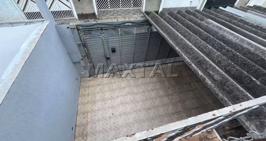 Sobrado à venda de 130m², com 2 dormitórios sendo 1 suite e 2 vagas, na vila santa terezinha.