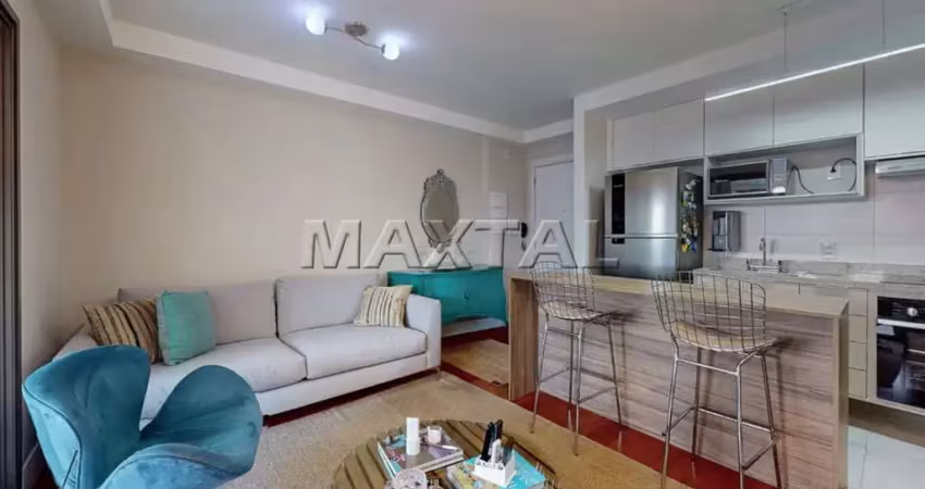 Apartamento à venda de 65m², com 2 quartos, sendo 1 suíte, terraço social, em vila mariana.