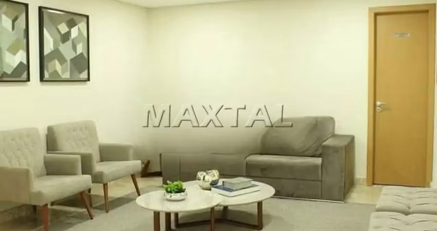 Apartamento para locação de 42m² sendo 1 quarto, 1 banheiro, 1 vaga, lazer completo em santana.