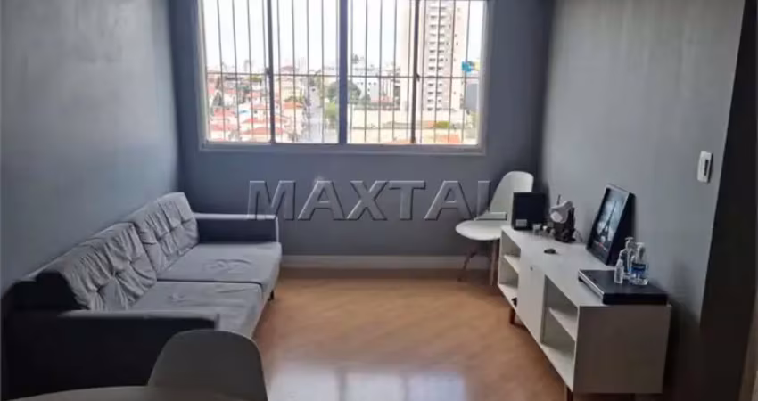 Apartamento para locação de 54m², com 2 dormitórios e 1 vaga na vila gustavo.