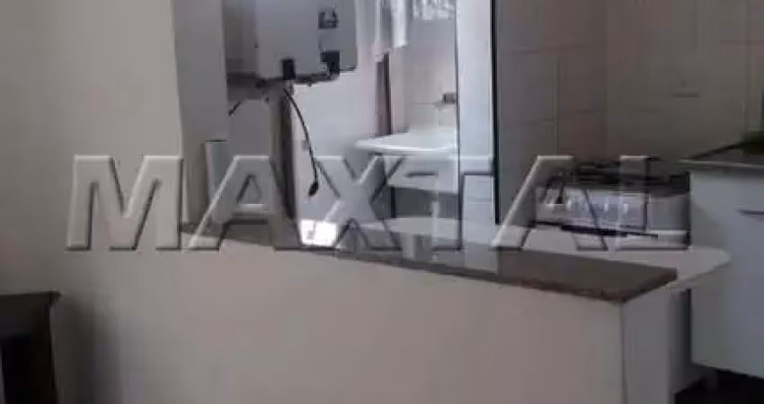 Apartamento à venda de 64m², 01 quarto 01 sala, cozinha e banheiro, com 01 vaga de garagem.