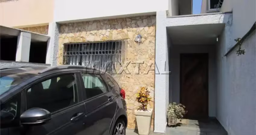 Sobrado à venda de 125m², com 3 dormitórios e 2 vagas, no horto florestal.