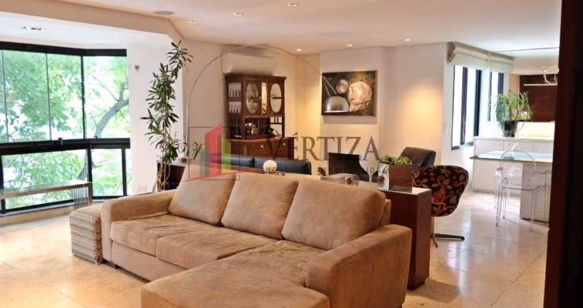 Apartamento com 4 quartos à venda na Avenida Ibijaú, 350, Moema, São Paulo