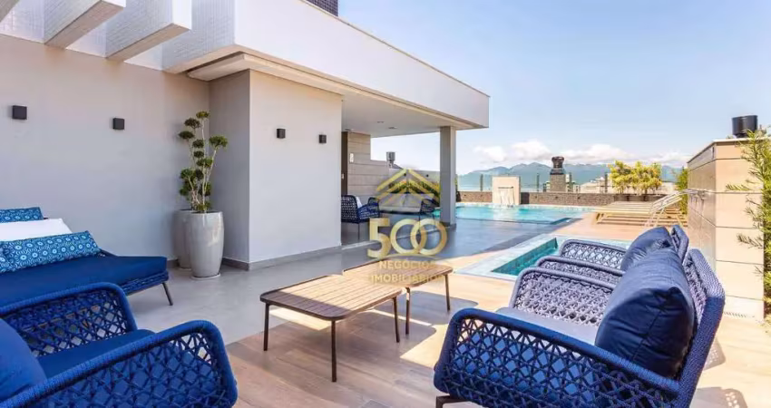 Apartamento com 3 dormitórios à venda, 107 m² por r$ 1.350.000,00 - campinas - são josé/sc