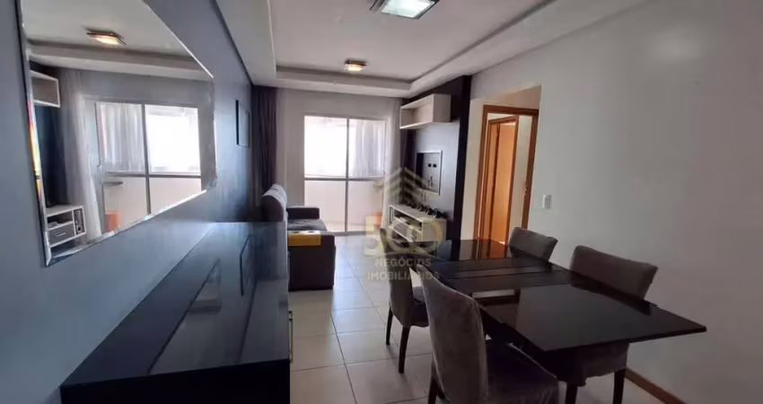 Apartamento com 02 dormitórios, sendo 01 suíte, para alugar por r$ 2.900/mês - cidade de florianópolis - são josé/sc