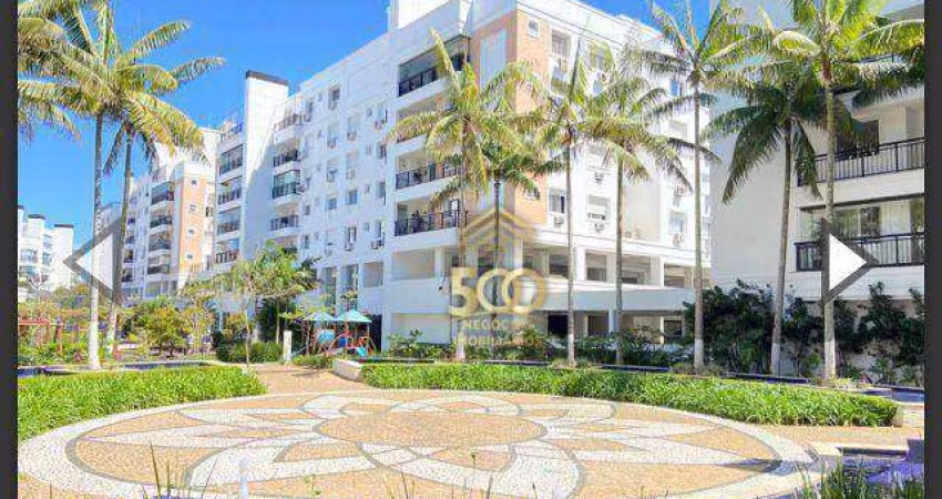 Apartamento com 2 dormitórios para alugar, 84 m² por R$ 5.660,00/mês - Abraão - Florianópolis/SC
