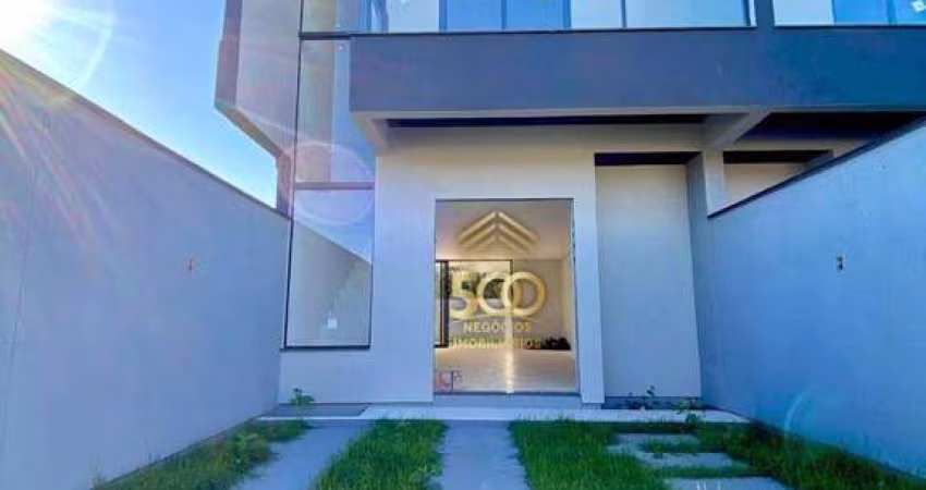 Sobrado com 3 dormitórios à venda, 122 m² por R$ 629.000,00 - Forquilhas - São José/SC