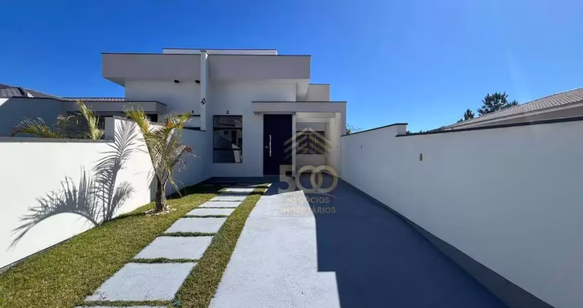 Casa com 2 dormitórios à venda, 54 m² por r$ 415.000,00 - potecas - são josé/sc
