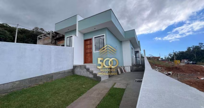 Casa com 2 dormitórios à venda, 54 m² por R$ 345.000,00 - Forquilhinhas - São José/SC