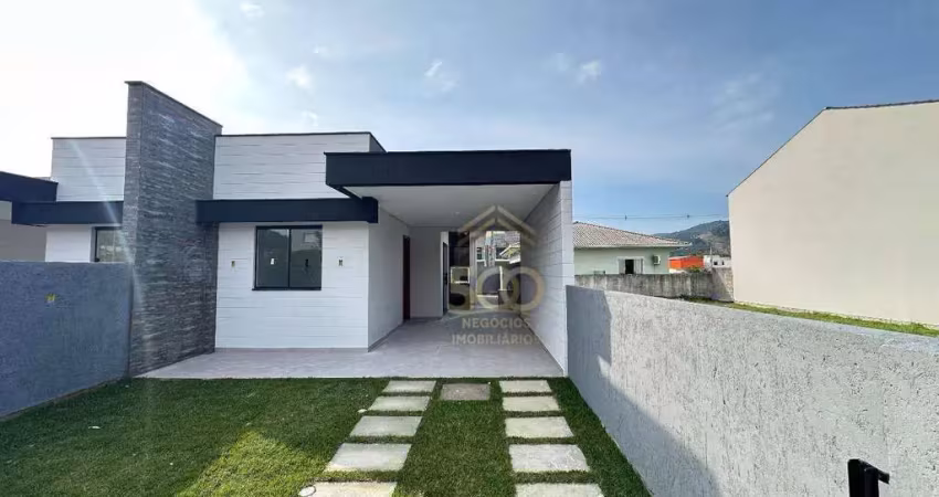 Casa com 2 dormitórios à venda, 60 m² por r$ 330.000,00 - forquilhas - são josé/sc