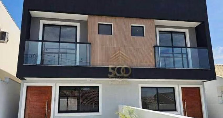 Sobrado com 2 suítes, novo, à venda por R$ 479.900 - Vale Verde - Palhoça/SC