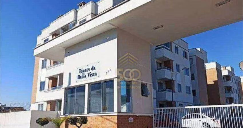 Apartamento com 2 dormitórios à venda, 52 m² por R$ 270.000,00 - Bela Vista - Palhoça/SC