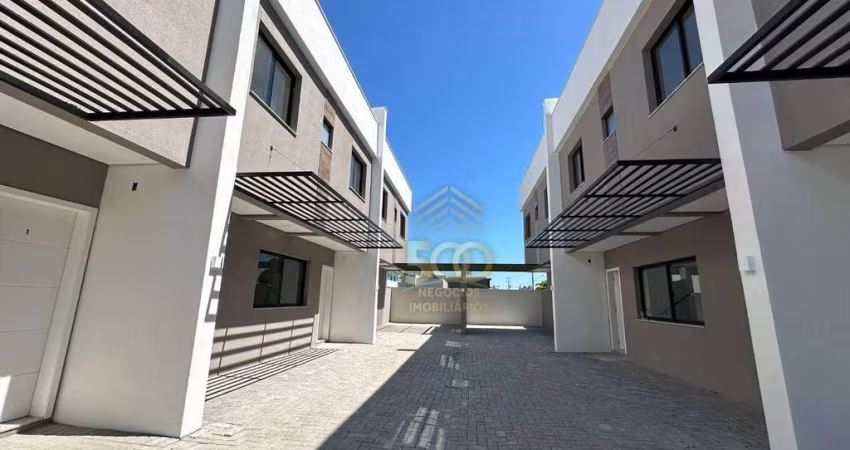Sobrado com 3 dormitórios à venda, 99 m² por R$ 601.455,00 - Nova Palhoça - Palhoça/SC