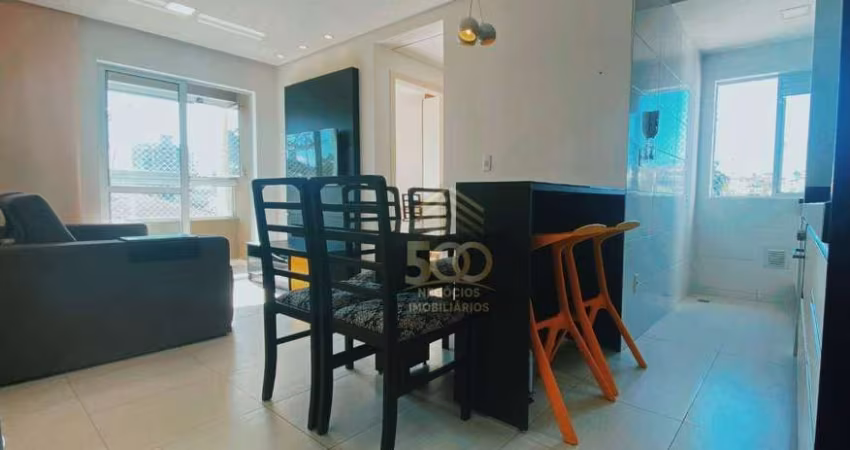 Apartamento Mobiliado, com 2 dormitórios à venda, 58 m² por R$ 390.000 - Cidade Universitária Pedra Branca - Palhoça/SC