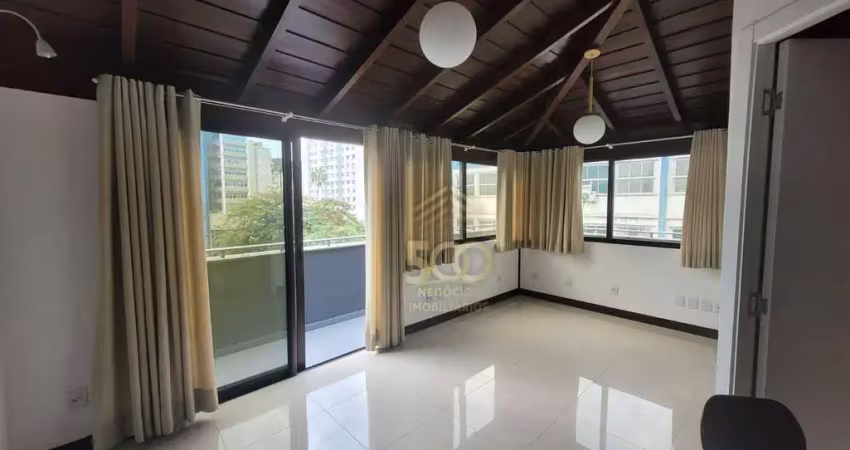 Apartamento com 1 dormitório para alugar por r$ 4.500/mês - centro - florianópolis/sc