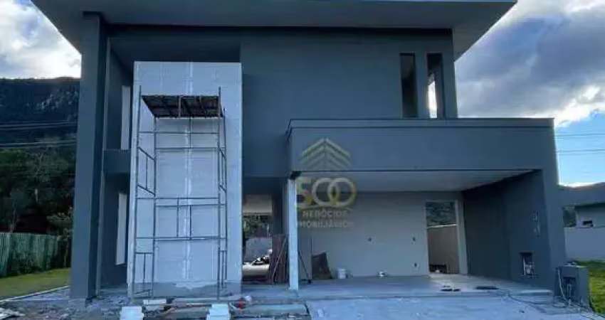 Casa com 4 dormitórios à venda, 300 m² por r$ 3.500.000 -  reserva da pedra- pedra branca - palhoça/sc