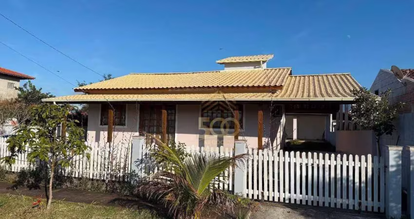 Casa com edícula e terreno amplo à venda - pinheira - palhoça/sc