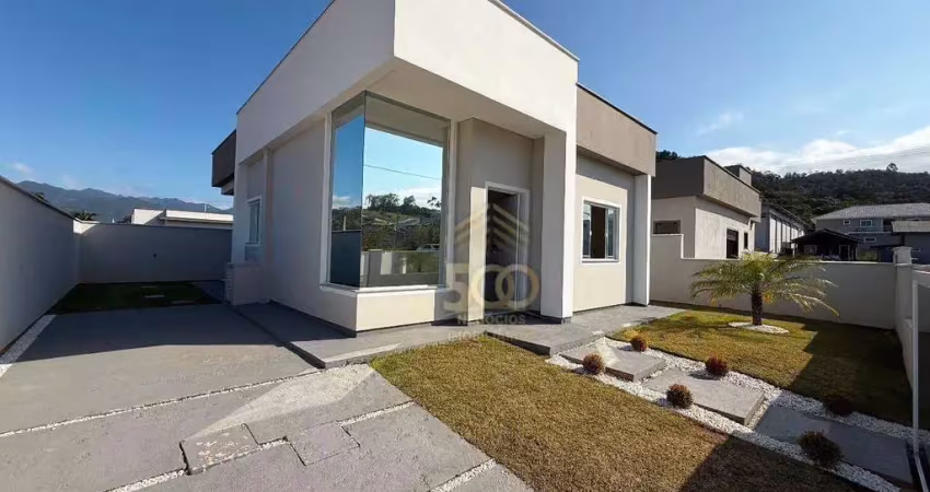Casa unifamiliar 3 dormitórios (1 suíte) – projeto moderno e funcional – palhoça/sc