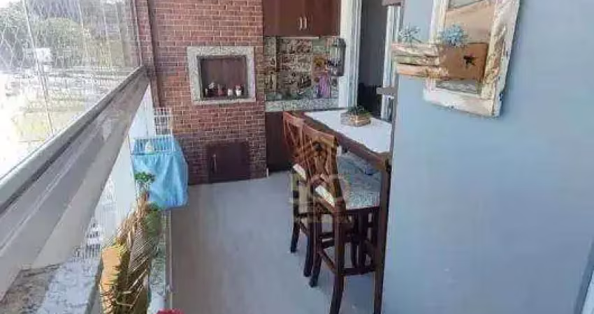 Apartamento com 3 dormitórios à venda, 113 m² por r$ 860.000 - praia comprida - são josé/sc