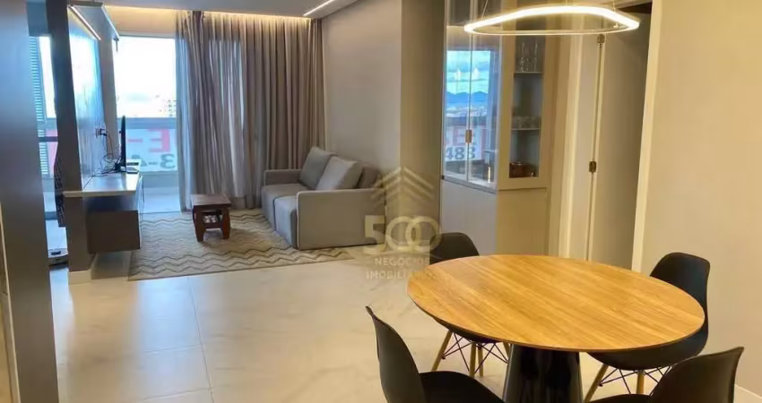 Apartamento 03 dormitórios sendo 02 suite com 111m² no residencial premiatto no bairro canto em florianópolis-sc