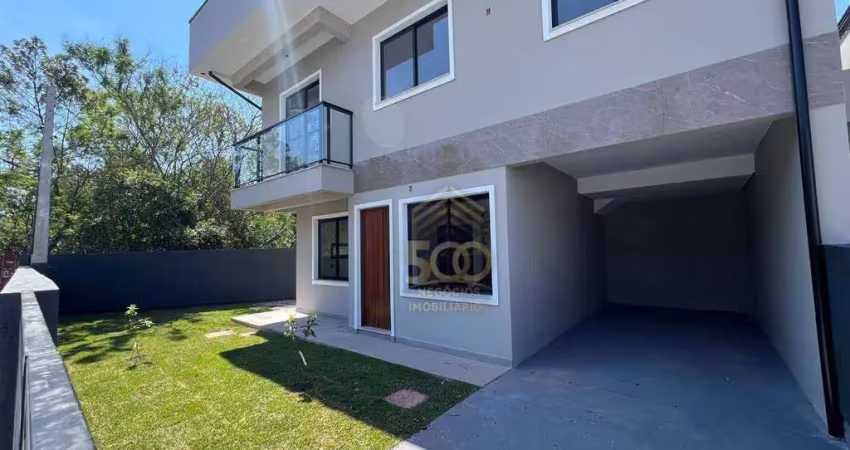 Sobrado com 3 dormitórios à venda, 100 m² por r$ 590.000, - potecas - são josé/sc