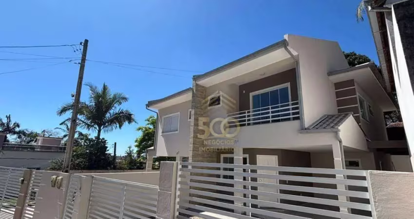 Sobrado com 3 dormitórios à venda, 131 m² por r$ 640.000,00 - boa vista - biguaçu/sc