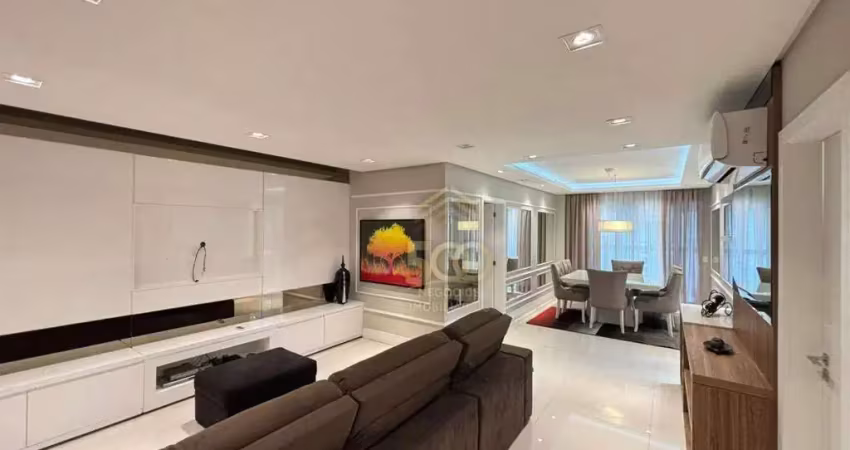 Apartamento com 3 dormitórios à venda, 181 m² por r$ 1.750.000,00 - campinas - são josé/sc