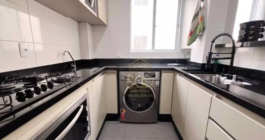 Apartamento com 2 dormitórios à venda, 60 m² por r$ 288.900,00 - forquilhas - são josé/sc