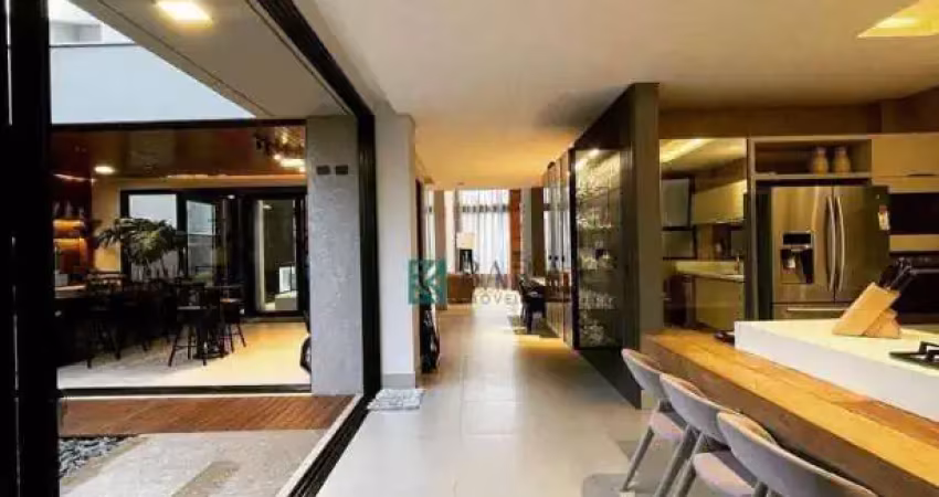 Sobrado com 3 suítes à venda, 467 m² por r$ 5.500.000 - jardim novo horizonte - maringá/pr