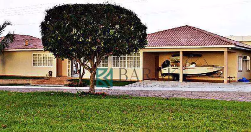 Casa com 6 dormitórios à venda, 396 m² por r$ 1.600.000,00 - águas de porto rico  - porto rico/pr