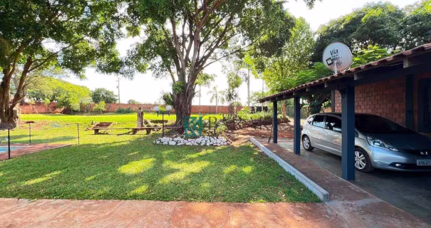 Oportunidade - chácara com 2 dormitórios à venda, 6250 m² por r$ 2.750.000 - jardim colina verde - maringá/pr