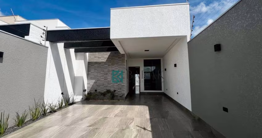 Casa NOVA com 3 dormitórios à venda, 120 m² por R$ 546.000 - Jardim São Paulo II - Sarandi/PR