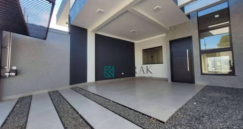 Casa com 3 dormitórios à venda, 112 m² por r$ 680.000,00 - jardim pinheiros ii - maringá/pr