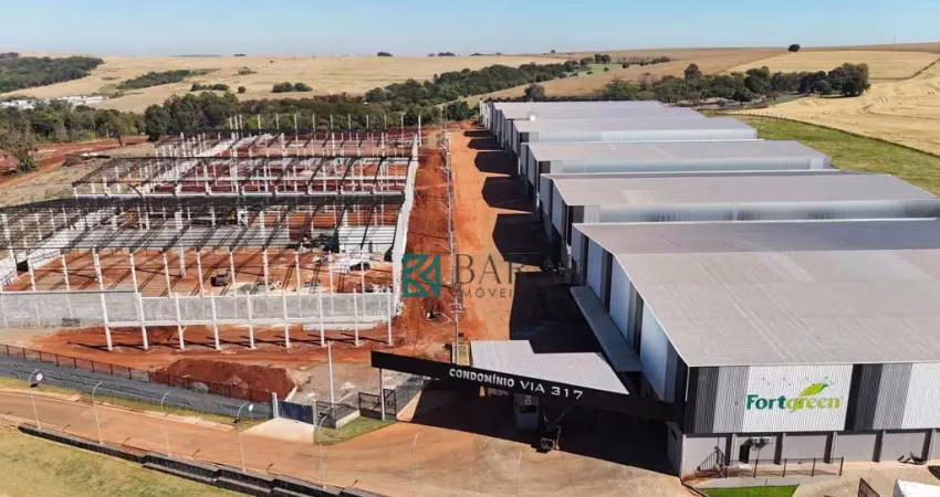 Galpão para alugar, 2450 m² por r$ 49.000,00/mês - distrito industrial 2 - maringá/pr