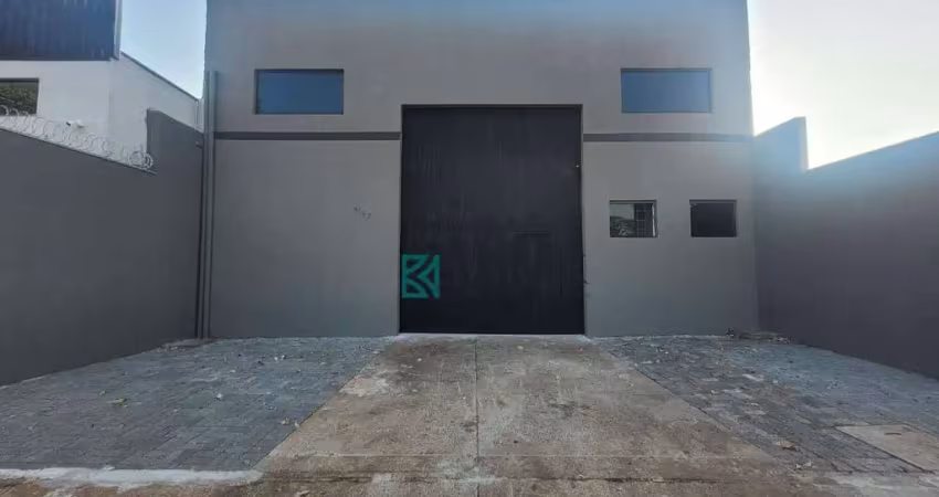 Barracão para alugar, 280 m² por r$ 4.500,00/mês - jardim colina verde - maringá/pr