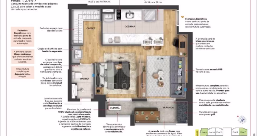 Apartamento com 1 quarto à venda na Avenida Aquidaban, 280, Vila Lídia, Campinas