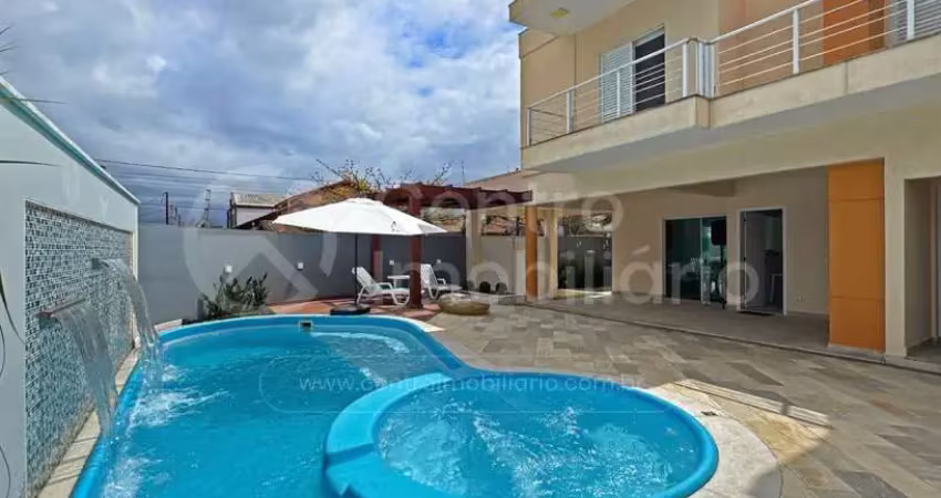 Casa à venda com piscina e 4 quartos em peruíbe, no bairro cidade nova peruíbe