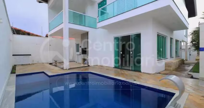 Casa à venda com piscina e 4 quartos em peruíbe, no bairro balneario florida