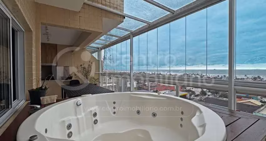 Apartamento à venda com 4 quartos (3 suítes) em peruíbe, no bairro centro