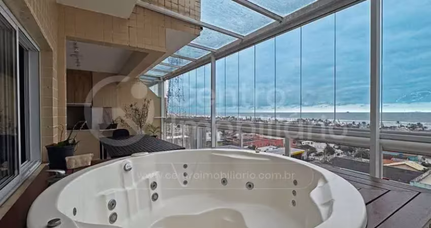 Apartamento à venda com 4 quartos (3 suítes) em peruíbe, no bairro centro
